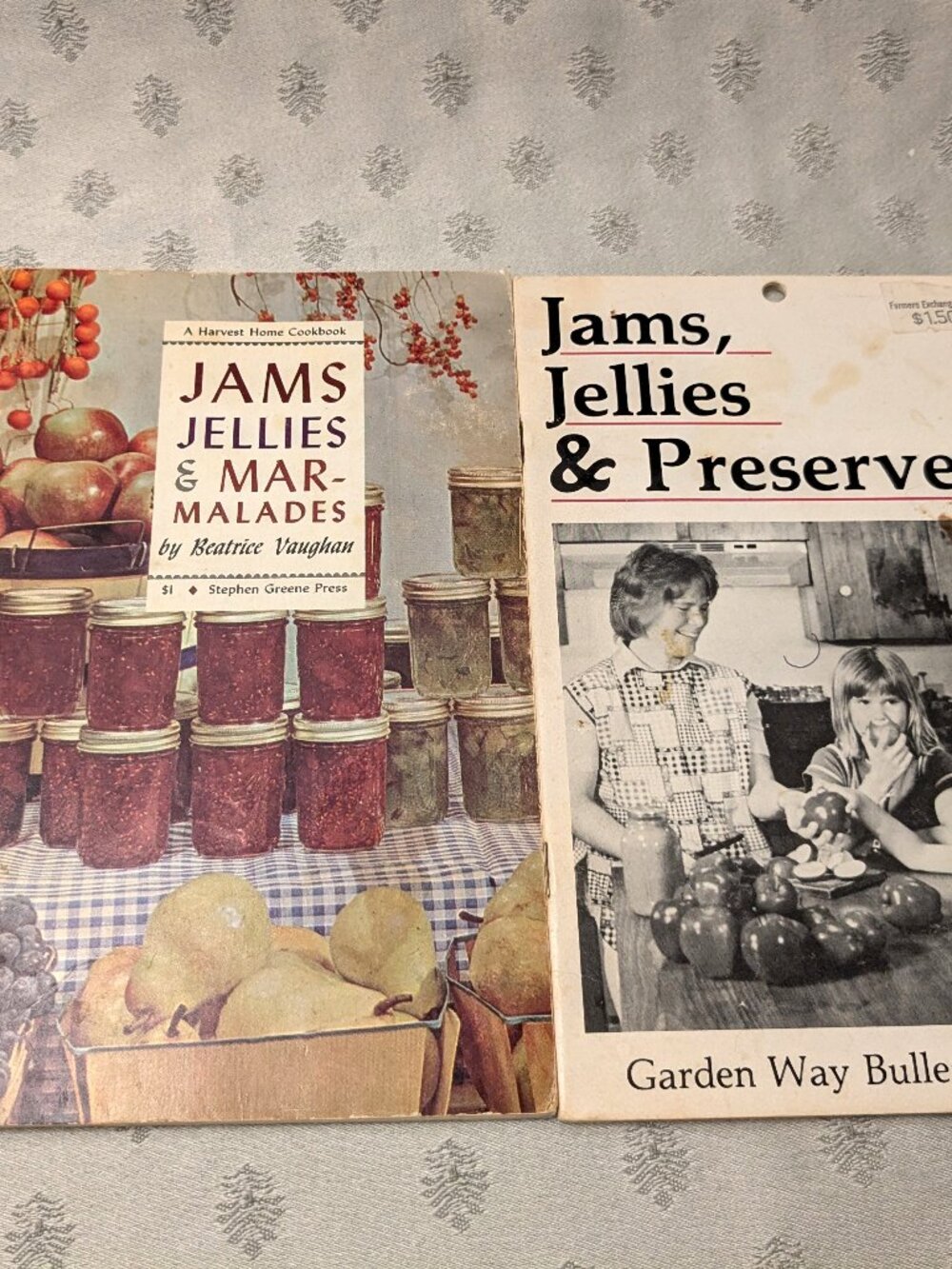 Vintage Jams Jellies & Preserves Booklets